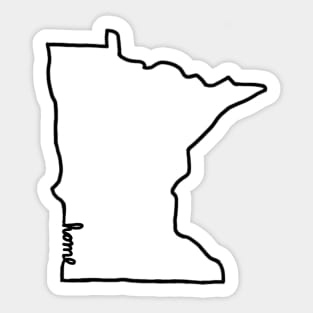 Minnesota Home Sticker